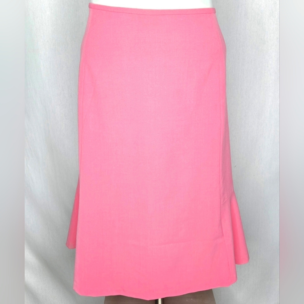 Nine West Pink A-Line Flared Fully Lined‎ Skirt Size 14